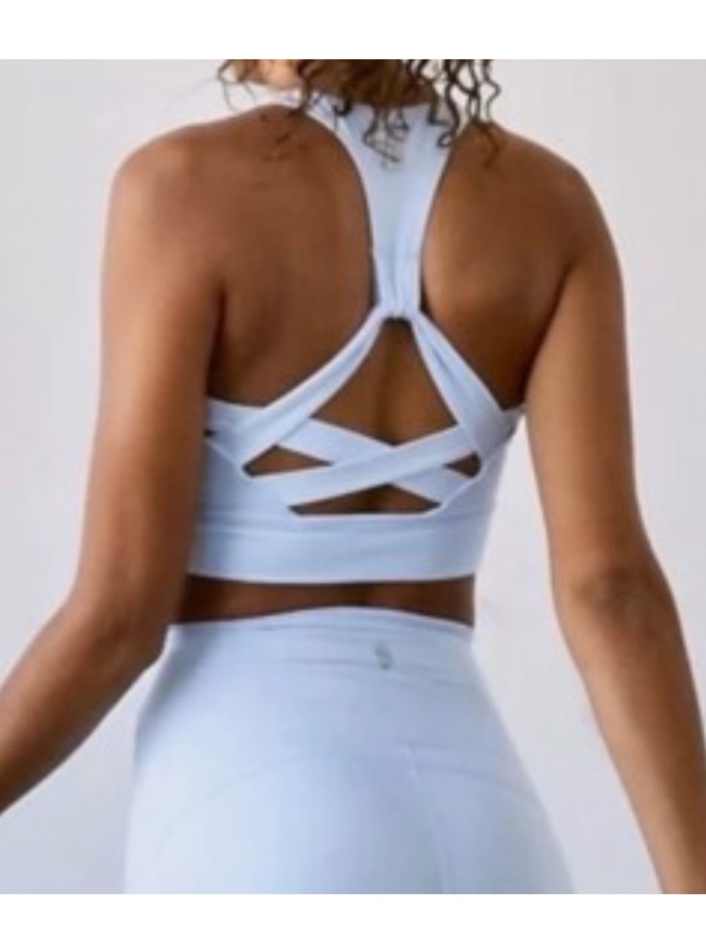 FP Movement by Free People Sky Blue Synergy Sports Bra